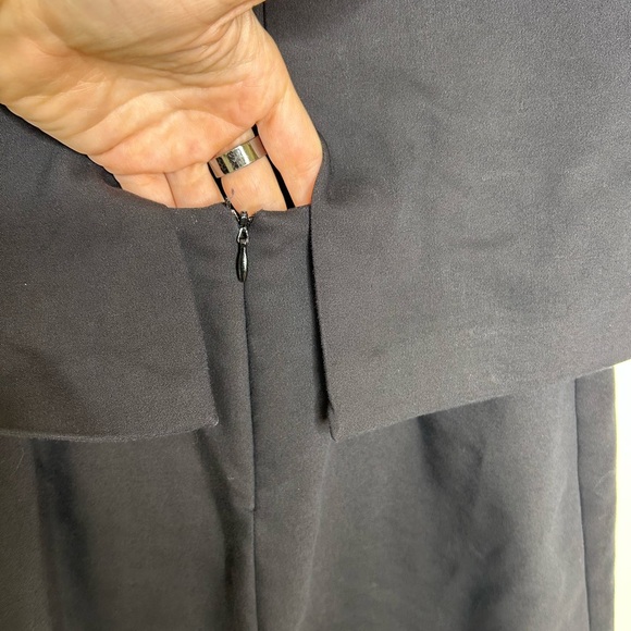 Zara Black Short sleeve Boxy Romper Size Small - Picture 4 of 7